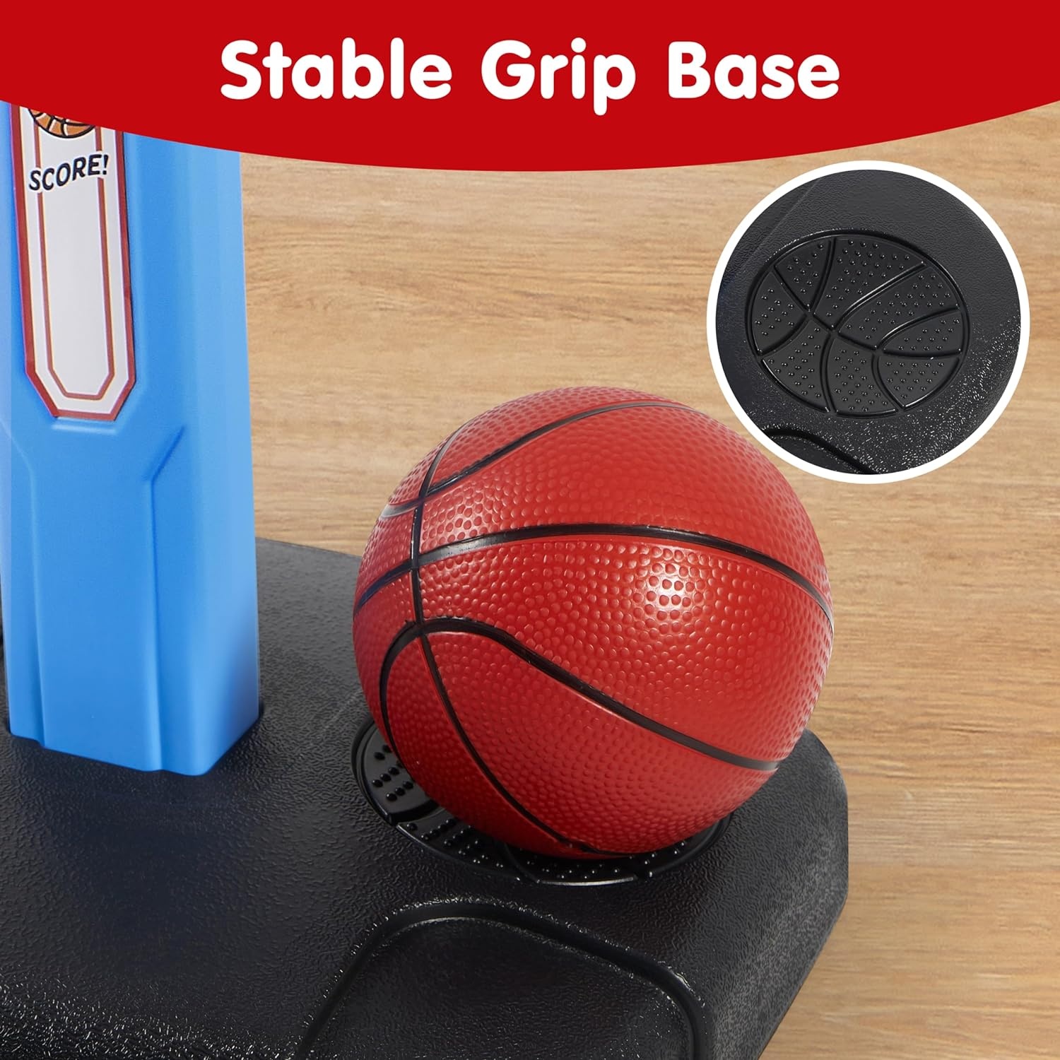 Kinder Basketbalstandaard - 41% Korting - Verstelbaar 78-108 cm