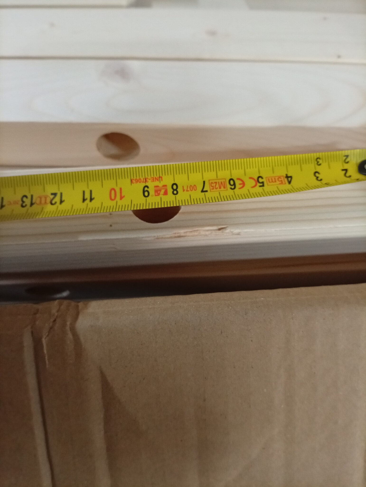 vidaXL Houten Kerstboom Naturel - 210cm - 73% Korting