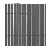 PVC Tuinafscheiding Grijs 90x300cm - 70% Korting!