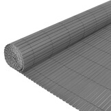 PVC Tuinafscheiding Grijs 90x300cm - 70% Korting!