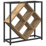 VidaXL Wijnrek Eikenhout (51x18x52.5cm) - 69% Korting!