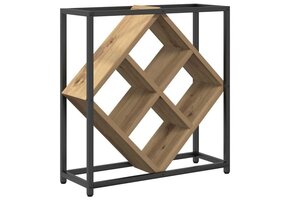 VidaXL Wijnrek Eikenhout (51x18x52.5cm) - 69% Korting!