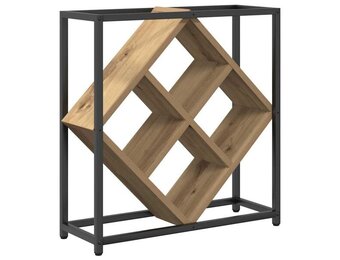 VidaXL Wijnrek Eikenhout (51x18x52.5cm) - 69% Korting!