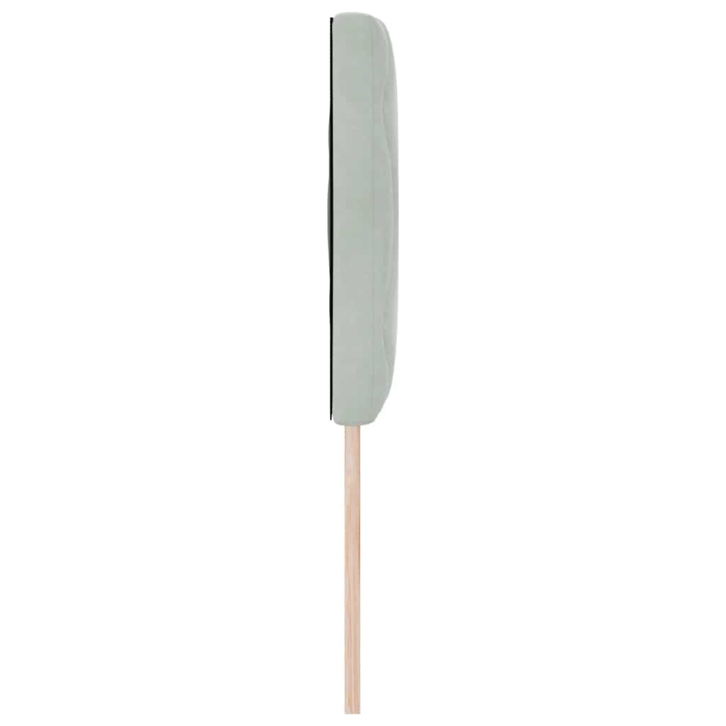 vidaXL Hoofdbord Fluweel Lichtgrijs 144 cm - 53% Korting!