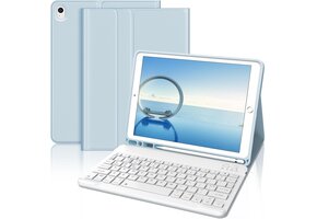 Roze iPad 10e Gen Toetsenbordhoes met Trackpad - 50% Korting!