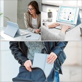 Roze iPad 10e Gen Toetsenbordhoes met Trackpad | 45% Korting