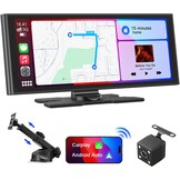 Avylet 9.26" Draadloos CarPlay & Android Auto Scherm met Achteruitrijcamera en GPS