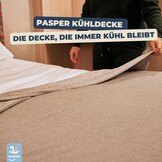 Koeldeken 150 x 200 cm, zelfkoelend zomerdeken, vermindert temperatuur met 2-5 graden
