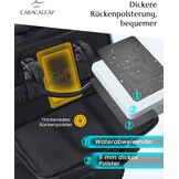 3-in-1 Fietstas Grijs | 35% Korting | Waterafstotend