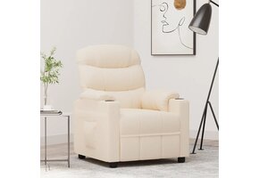 Verstelbare Crème Fauteuil - 52% Korting!