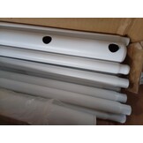 VidaXL Hoofdbord Metaal Wit 180 cm - 63% Korting!