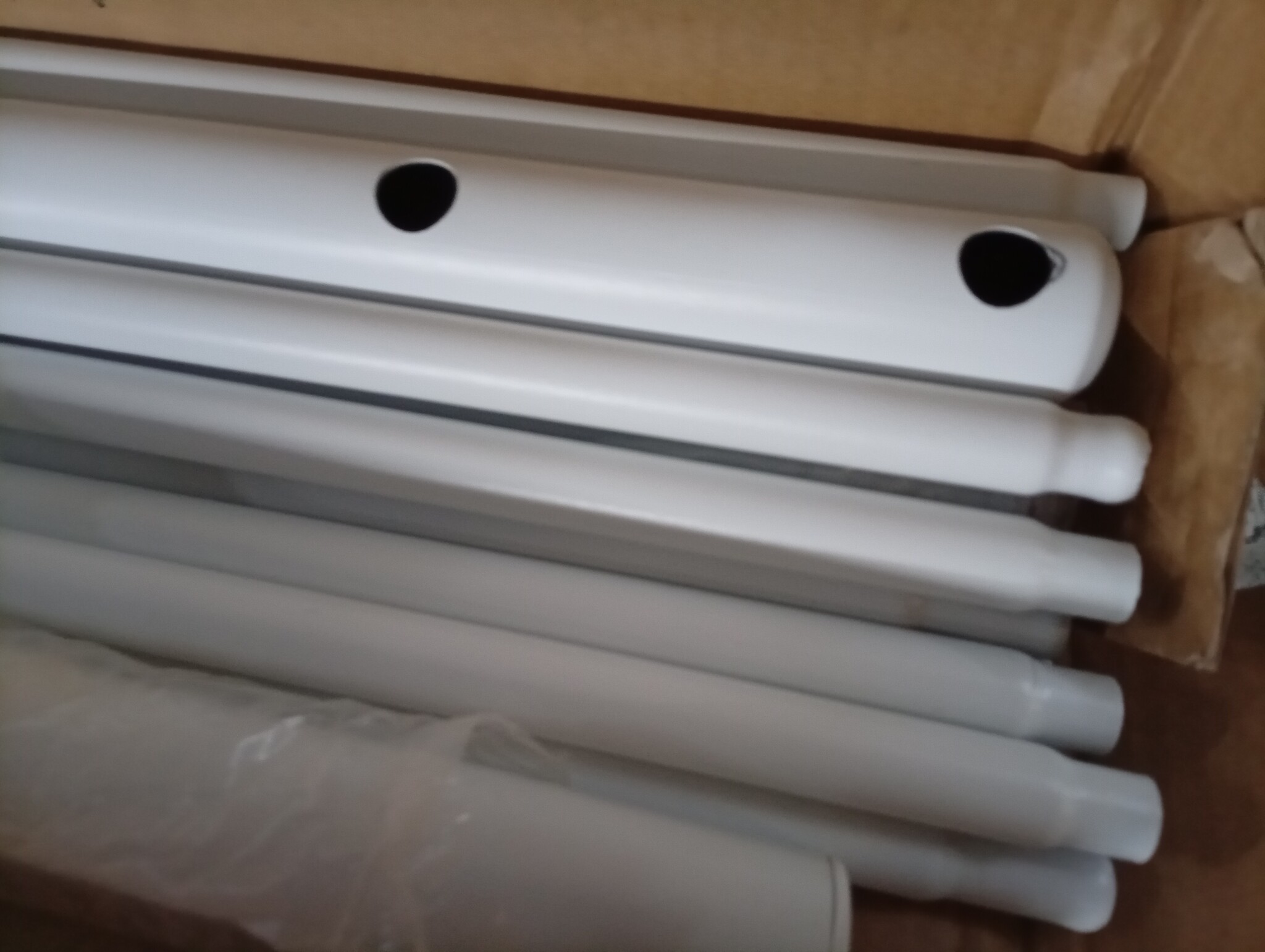 VidaXL Hoofdbord Metaal Wit 180 cm - 63% Korting!