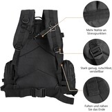SHANNA 55L Militaire Rugzak - 46% Korting!