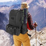 SHANNA 55L Militaire Rugzak - 46% Korting!