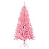 Roze Kunstkerstboom met Standaard 150cm - 32% Korting!