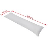 VidaXL Zijslaapkussen Grijs (40x145cm) - 33% Korting!