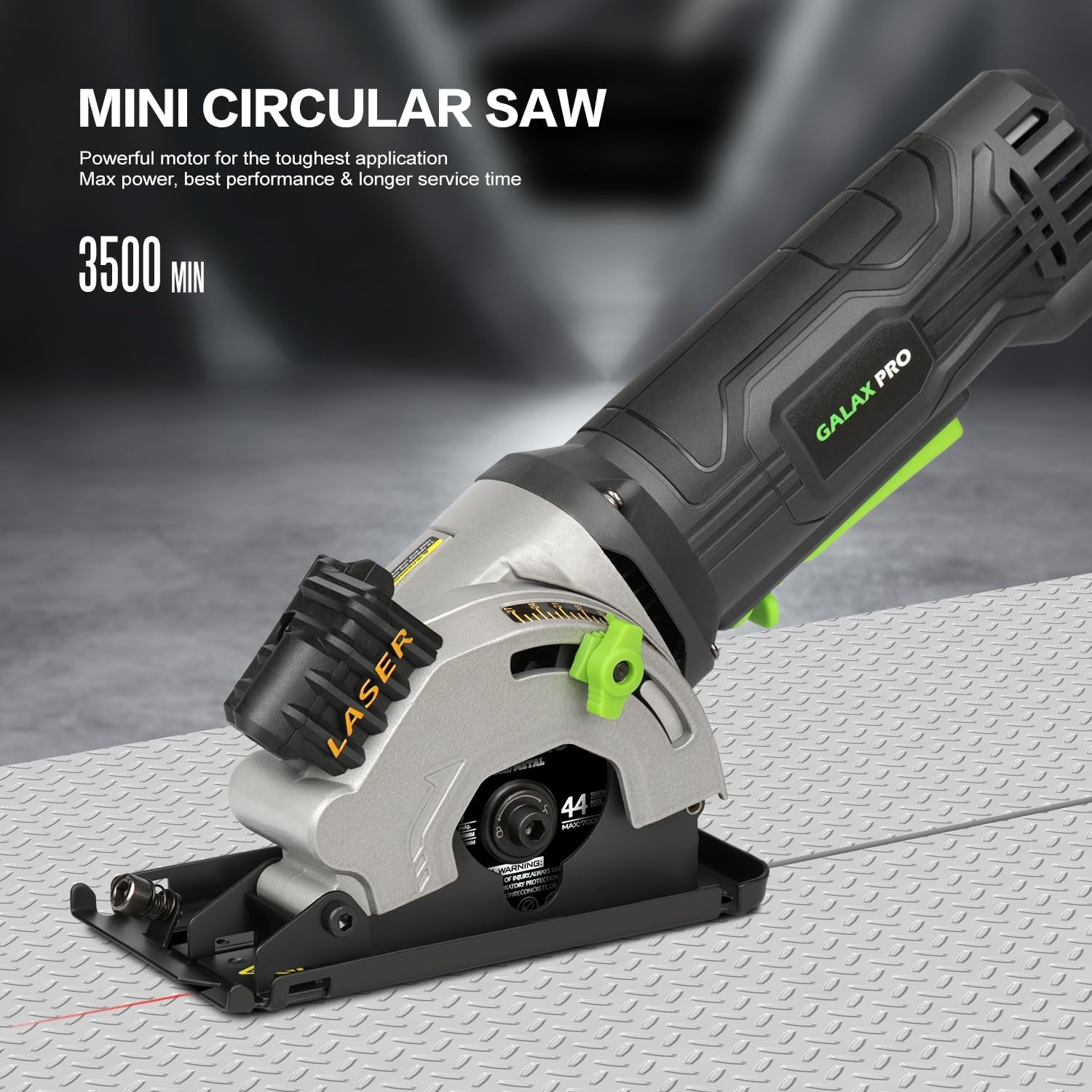 Mini Cirkelzaag 580W - 35% Korting - Inclusief 3 Zaagbladen