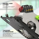 Mini Cirkelzaag 580W - 35% Korting - Inclusief 3 Zaagbladen