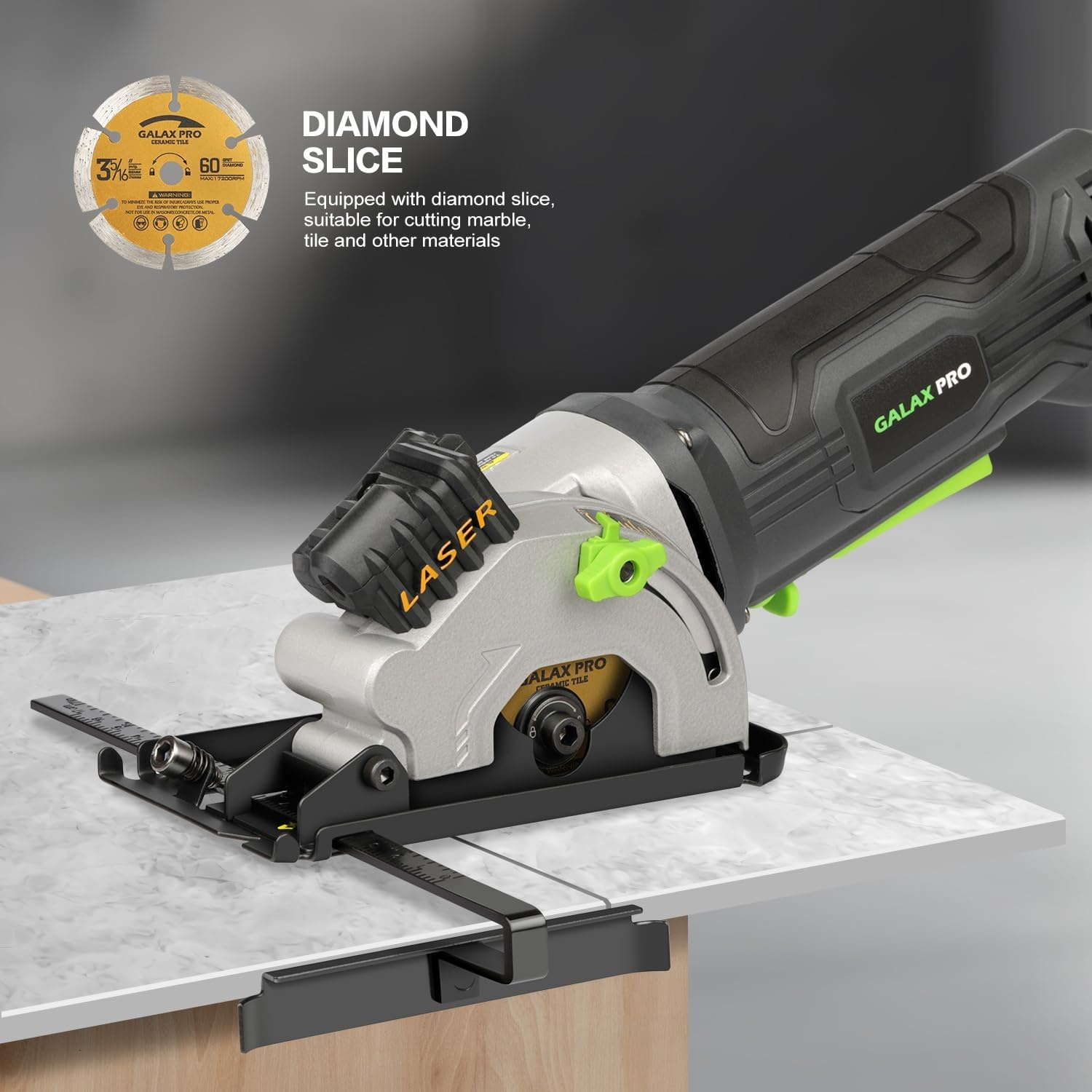Mini Cirkelzaag 580W - 35% Korting - Inclusief 3 Zaagbladen