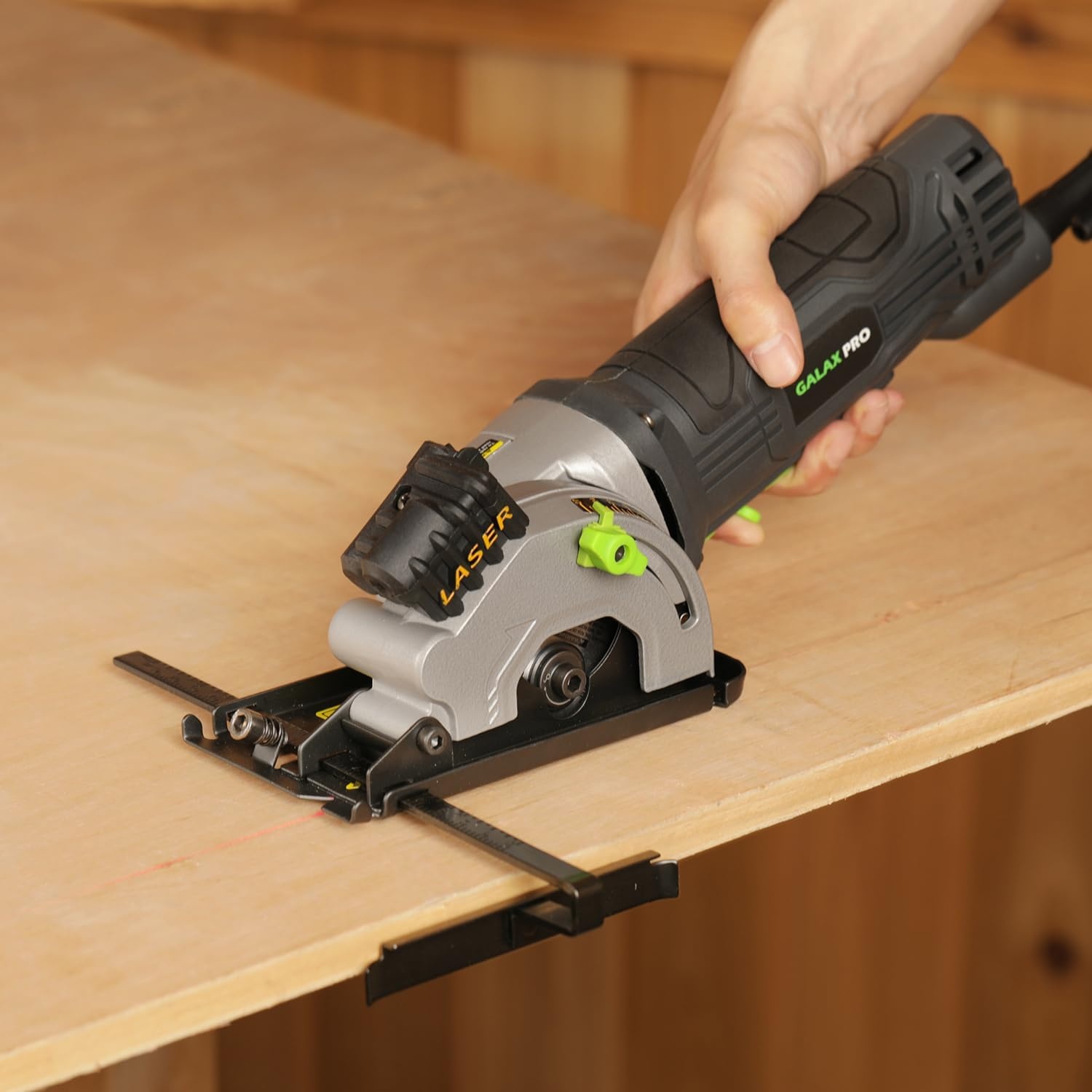 Mini Cirkelzaag 580W - 35% Korting - Inclusief 3 Zaagbladen