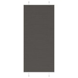 vidaXL Plissé rolgordijn Zwart 90x200 cm - 32% Korting