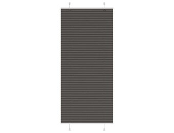 vidaXL Plissé rolgordijn Zwart 90x200 cm - 32% Korting