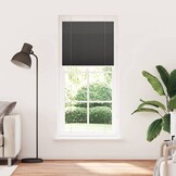 vidaXL Plissé rolgordijn Zwart 90x200 cm - 32% Korting