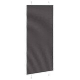 vidaXL Plissé rolgordijn Zwart 90x200 cm - 32% Korting