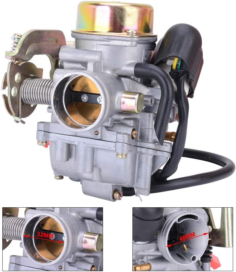 Carburateur CVK 32mm - 29% Korting - Voor GY6 Motorfietsen 150-250cc