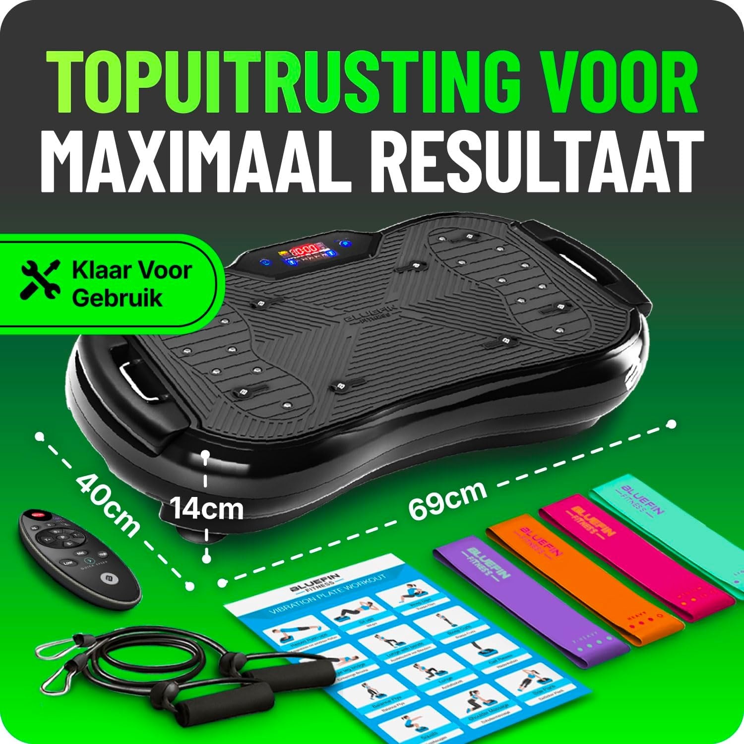 Trilplaat Vibro Shaper - Full Body Workout | 35% Korting