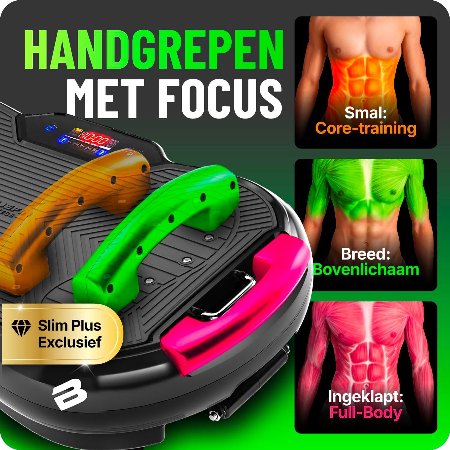 Trilplaat Vibro Shaper - Full Body Workout | 35% Korting