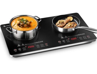 Dubbele Inductiekookplaat 3500W - 29% Korting