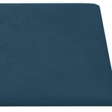 vidaXL Wandpanelen 12 st Blauw Fluweel 1,62 m² (55% Korting!)