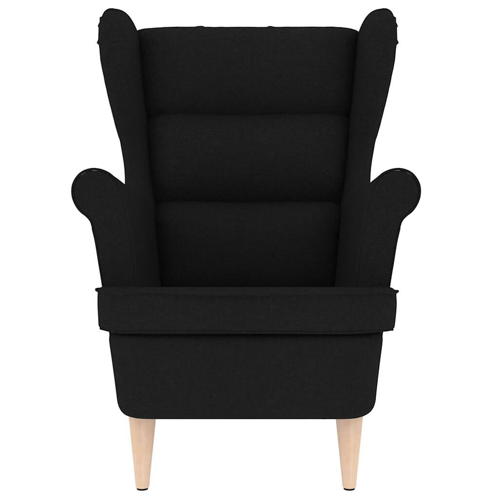 vidaXL Zwarte Fauteuil (74x84x100 cm) - 35% Korting