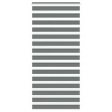 vidaXL Zebra Rolgordijn Donkergrijs - 28% Korting!
