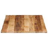 VidaXL Tafelblad Massief Mangohout 90x80 cm - 54% Korting