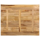 VidaXL Tafelblad Massief Mangohout 90x80 cm - 54% Korting