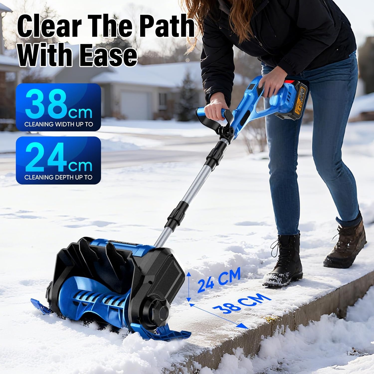 Accu Sneeuwblazer 18V 3000W - 29% Korting!