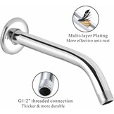 Douchearm 25cm RVS Chroom - 26% Korting