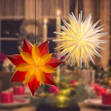 Verlichte Kerstster 60cm Wit - 52% Korting!