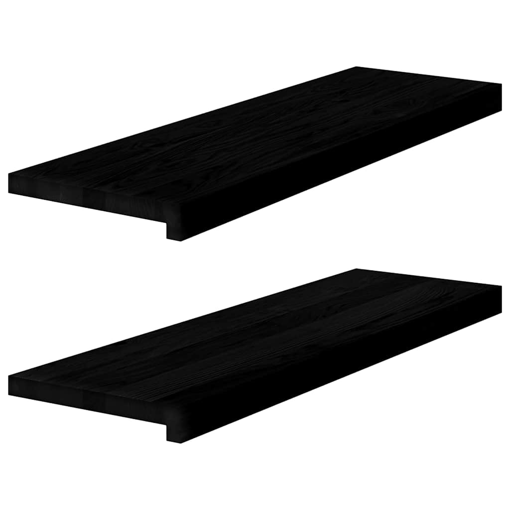 Retoure: Massief Eikenhouten Vensterbanken (2 st) - 80x25cm - 66% Korting