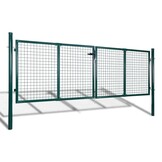 VidaXL Tuinpoort Donkergroen 289x75cm - 35% Korting!