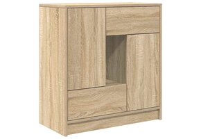 VidaXL Dressoir Sonoma Eiken 70,5x34x74,5 cm - 41% Korting!