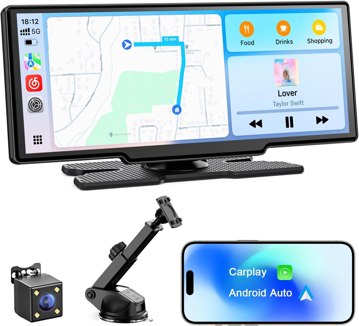 8,1" Touchscreen CarPlay/Android Auto - 35% Korting!