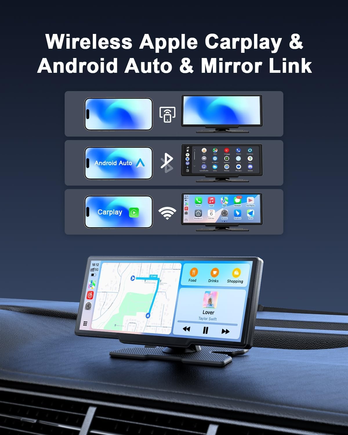 8,1" Touchscreen CarPlay/Android Auto - 35% Korting!