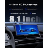 8,1" Touchscreen CarPlay/Android Auto - 35% Korting!