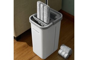 Dweil Mop Set met Emmer & Wringer | 36% Korting