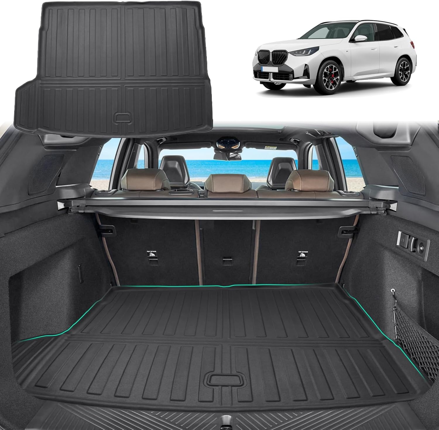 GAFAT Kofferbakmat BMW X3/X4 G01/G02/iX3 - All-Weather 29% Korting!