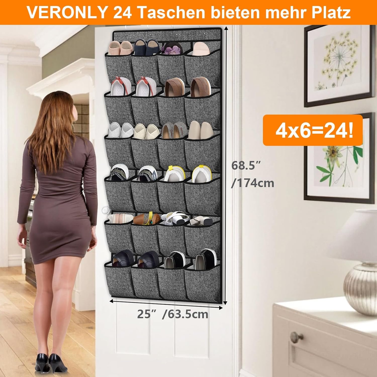 VERONLY Deur Organizer Schoenen - 30% Korting