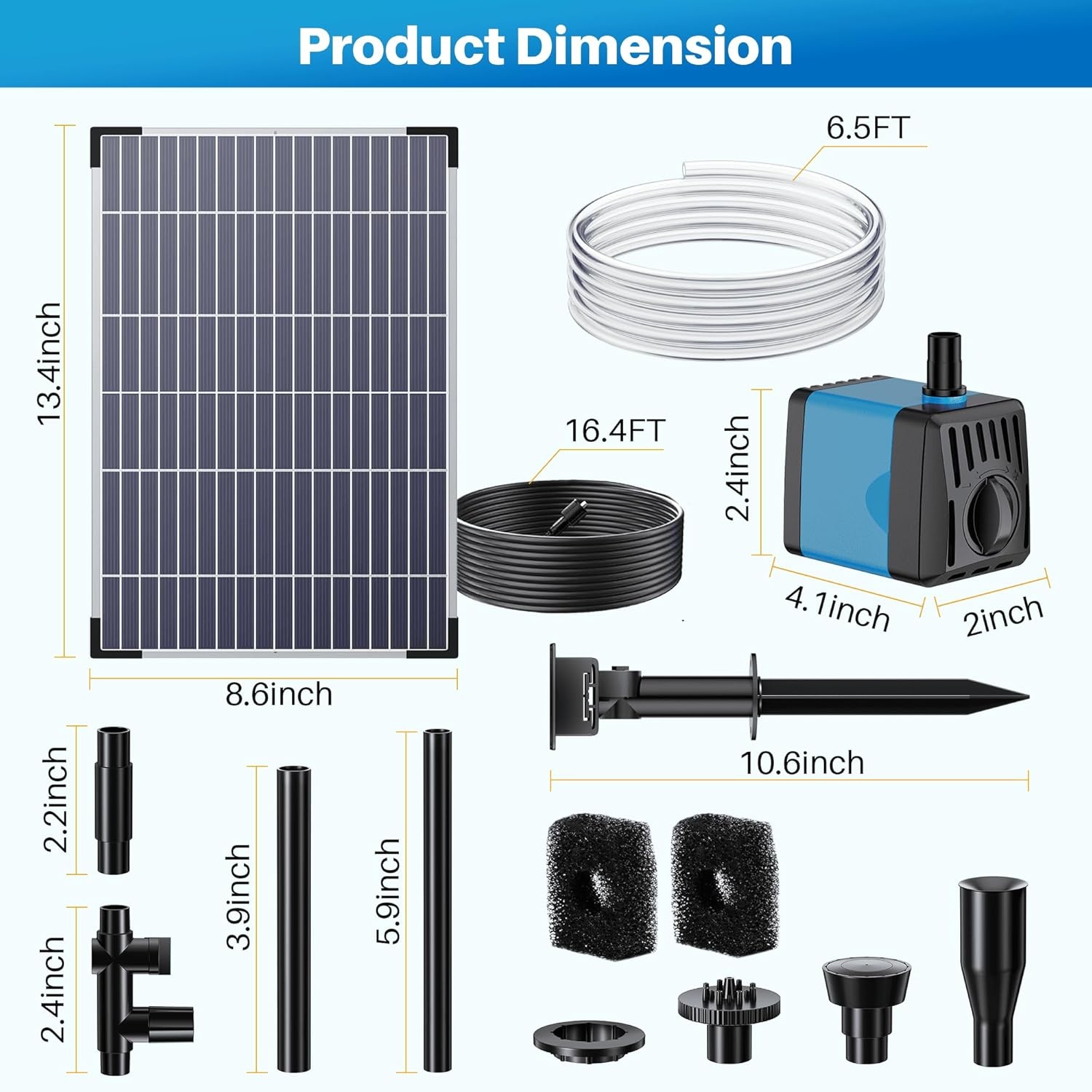 Biling Fonteinpomp Solar 12W - 450 l/u (34% Korting)